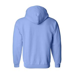 Sweat-shirt à capuche unisexe épais avec logo 3D gaufré, imprimé et personnalisé, avec fermeture éclair intégrale, coupe régulière, polaire pour l'hiver en vrac - Product Image 6