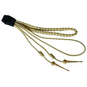 Aiguillette de Encaje Bordado Rectangular Vintage de Colombia con Hombrera de Fieltro para Uniformes de Ceremonia y Desfiles - Product Image 1