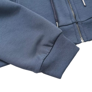 Femmes Double Face Vintage À Manches Longues Hoodies Sweats Nouvelle Mode pour Automne Hiver Lavage À L'acide Technique ODM Fourniture Avant - Product Image 5