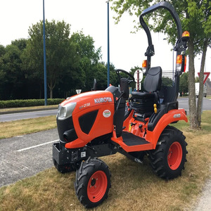 Tractor diésel subcompacto Kubota BX231 usado, premium, ultracompacto, de 23.3 HP, equipado con una transmisión hidrostática suave. - Product Image 1