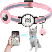 Nouveau collier pour chien en nylon réfléchissant personnalisable, réglable, avec QR Code, ID intelligent, système de sécurité détachable et clochette, compatible avec logiciel personnalisé