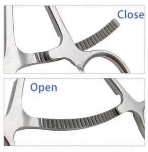 Stainless Steel Toothed Serrated Reduction Forceps Autoclavable <b>Bone</b> Holding Forceps Veterinary Orthopedics <b>Instruments</b> - Product Image 4