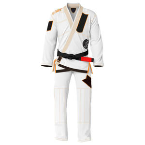 Vente en gros OEM uniforme d'arts martiaux Jitsutsu Bjj Jiu Jitsu Gi uniformes armure de perles léger Double armure Jiu Jit costume - Product Image 6