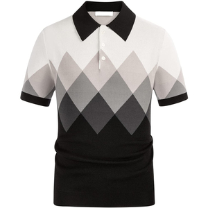 Manches courtes polyester coton extérieur sport gym vêtements pour hommes sec fit polo t-shirt sublimé polo t-shirts Slim Fit Polo - Product Image 6