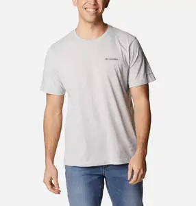 Knitting Garments Manufacturer Organic Cotton / Bamboo Fiber Men's T-Shirts Men's Summer Clothes Short Sleeve men's T-shirt