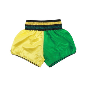 Shorts de Muay Thai personnalisés avec logo brodé Hip Hop, design personnalisé, meilleur satin, imprimé par sublimation sur toute la surface - Product Image 2