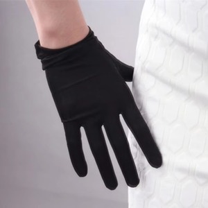 100% gants en soie naturelle femme été mince UV crème solaire respirant sommeil hydratant élastique écran tactile conduite mitaines - Product Image 1