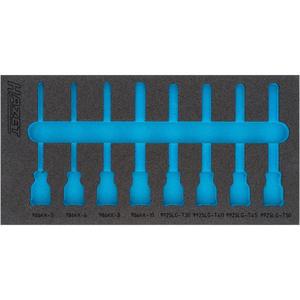 Hazet 2-Component Soft Foam Insert for 163-468/8 <b>Tool</b> <b>Cases</b> - Product Image 1