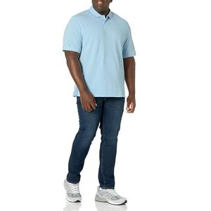 100% algodón Natural verano ropa Casual ropa Polo camiseta personalizada diseño único Color sólido manga corta hombres Polo camisetas - Product Image 2