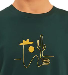 Camiseta de Algodón 100% para Hombre, Calidad Premium, Corte Clásico, Cuello Redondo, Suave, Transpirable, Secado Rápido, Tejido de Punto Informal - Product Image 3