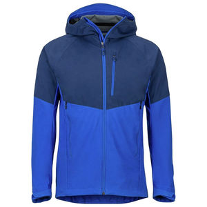 Chaqueta Softshell personalizada para hombre de otoño e invierno de 2025 a 26, abrigo impermeable transpirable a prueba de viento con capucha de piel de oveja, nuevo diseño - Product Image 4