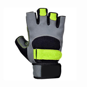 2025 Weight Lifting New Arrival Unisex <b>Fingerless</b> Fitness <b>Gloves</b> Genuine Cowhide Leather Waterproof Sports Cycling Outdoor Gym - Product Image 2