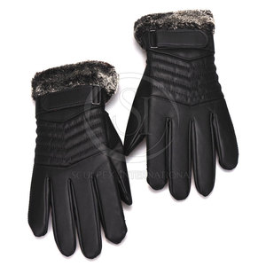 New Arrival Winter Outdoor <b>Touch</b> <b>Screen</b> Breathable Eco-Friendly Fashion Leather <b>Gloves</b> High Quality Lightweight Customized Size - Product Image 2