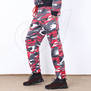 กางเกง Camo Jogger คุณภาพสูงราคาโรงงานสําหรับผู้ชายที่มีการออกแบบที่กําหนดเอง - Product Image 2