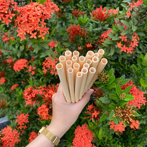 Eco-Friendly Bamboo Drinking <b>Straws</b> - Sustainable <b>Straws</b> for Wedding Decorations & Daily Use - Product Image 5