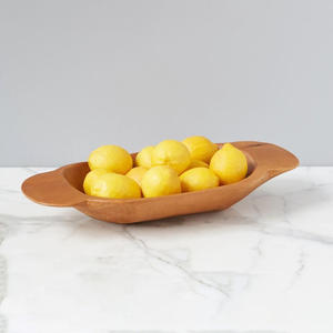 ชามแป้งทำจากไม้ทำมือสำหรับโรงแรมบ้านตกแต่งด้วยเชิงเทียนไม้เทรนด์ยอดนิยม - Product Image 3