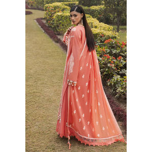 Conjunto de Traje de 3 Piezas Bordado para Mujer con Dupatta Bordada DN-62031 - Product Image 5