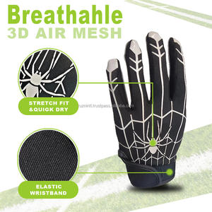 Gants de football américain personnalisés de haute qualité avec votre propre logo, gants adhésifs personnalisés - Product Image 2