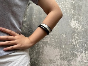 Brazaletes de Cuerno de Búfalo Natural, Joyería Artesanal de Cuerno de Búfalo - Product Image 5