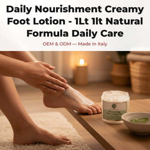 Crema RedMoringa 1Lt per la Cura dei Piedi - Formula Naturale per Uso Quotidiano OEM Etichetta Privata - Product Image 2