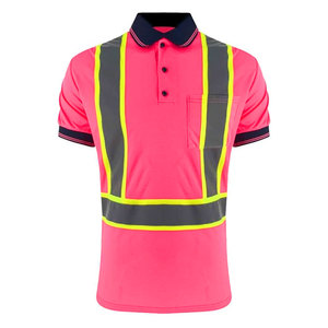 โปโลแถบสะท้อนแสงสำหรับงานก่อสร้างโปโลโปโลโปโลโปโลโปโลเพื่อความปลอดภัยในการจราจรเพื่อความปลอดภัยในโกดังโปโล - Product Image 5