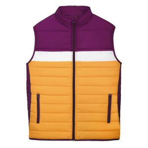 Chaqueta acolchada sin mangas, chaleco de burbujas de invierno para hombre, chaleco acolchado ligero informal transpirable de alta calidad para exteriores - Product Image 5