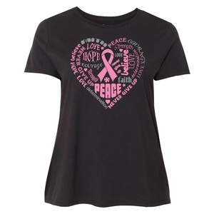 Premium Quality Wholesale Brave Hearts T-Shirts Supporting Breast Cancer Awareness and Survivor <strong>Stories</strong> for Women &amp; Men - Product Image 4