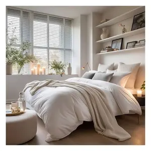 Ấm cúng mùa đông đặc biệt đôi Duvet cover Set 220x240 sang trọng Vua Kích thước thêu Set Nữ Hoàng thoải mái Quilt Cover và gối