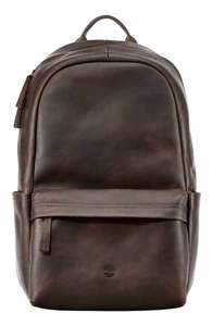 Sac à dos Norvyn léger en cuir véritable, style urbain, avec fermeture éclair - Product Image 2