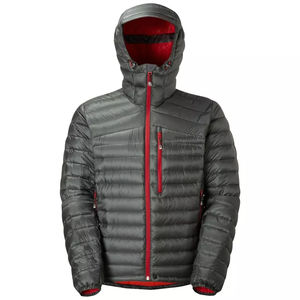 Chaqueta acolchada de lona con capucha de invierno para hombre 100% relleno de fibra de poliéster impermeable a prueba de viento transpirable frente de alta calidad grueso - Product Image 6