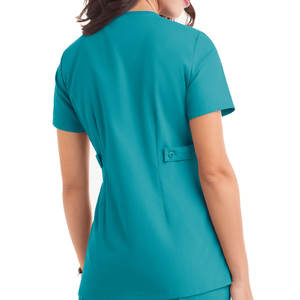 Uniformes Médicos de Algodón Transpirable con Estampado para Mujer y Hombre, Camiseta de Enfermería, Venta al por Mayor y Personalización - Product Image 4