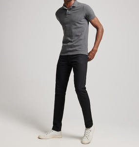 Polo unisexe à logo imprimé personnalisé, vente en gros de polos unisexe à motif solide en polyester doux 100% coton à bas prix - Product Image 3