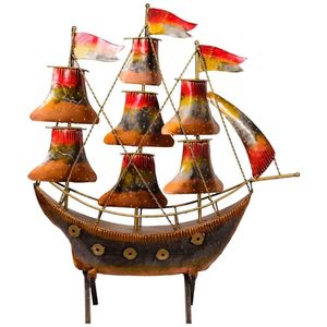 ชุดรูปปั้นเรือเหล็ก1ชิ้นสำหรับตกแต่งบ้าน - Product Image 2