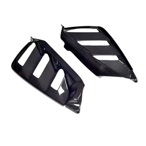 Accesorios Exteriores de Alta Calidad para Ferrari 488 Spider, Cubierta de Fibra de Carbono Seca para el Capó Trasero del Motor, Salida de Ventilación - Product Image 6