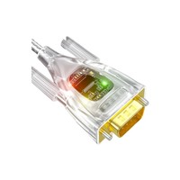 Macho DB9 Pin con FTDI FT231 Chipset USB A 2,0 a RS232 Serial Converter Adapter Cable 2M