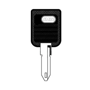 Chiave per Veicolo in Plastica, Nera, Ne-19.P1 - Product Image 1