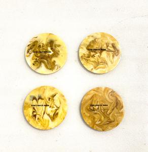 New Style STAR CRAFTS INDIA Presents Terrazzo with Wood & Resin Tea Home Decor Coasters <b>Table</b> <b>protection</b> at Affordable Price - Product Image 6