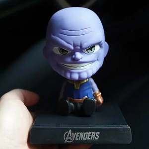 Figura Móvil de Marvel con Cabeza Articulada, Accesorio de Plástico para Coche - Product Image 6