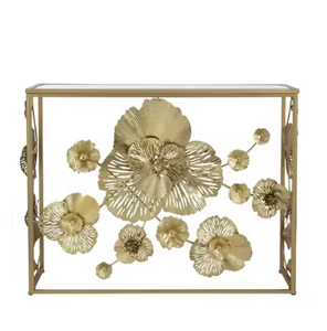 Mesas de consola antiguas de lujo hechas a mano de diseño exquisito a precio mayorista muebles de decoración moderna para el hogar por fabricante indio - Product Image 5