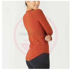 เสื้อกีฬาแขนยาวสำหรับผู้หญิง, เสื้อกีฬาแขนยาวเสื้อทางการแพทย์ออกแบบโลโก้ได้ตามต้องการ - Product Image 6