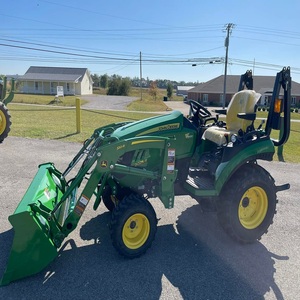 Chargeuse-pelleteuse John Deere 2025R d'occasion, godet à attache rapide, composants principaux testés et certifiés, 79 heures - Product Image 1