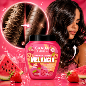 Crème hydratante anti-frisottis pour cheveux bouclés et crépus Watermelon Curl, soin des boucles, marque privée - Product Image 1