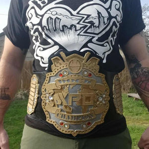 Ceinture de championnat sur mesure, construction durable pour la lutte et les tournois sportifs, pour les cadeaux d'entreprise - Product Image 3