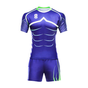 Uniforme de rugby de moda superior hecho a medida a la venta Conjunto de ropa deportiva de diferentes colores para ropa deportiva - Product Image 3