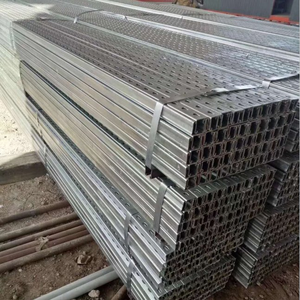 Estructura de montaje solar para suelo y techo Rieles de <span class=keywords><strong>acero</strong></span> Riel de correa de canal C para soportes solares fotovoltaicos - Product Image 1