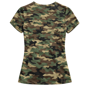 Camiseta Ecológica de Verano para Mujer, Estilo Casual, Rosa y Verde, Ropa de Hermandad Universitaria - Product Image 4