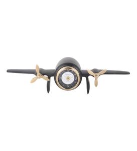 Horloge de bureau moderne en aluminium à quartz silencieux pour la maison - Product Image 3