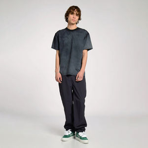 Camiseta de hombre teñida con barro al por mayor de alta calidad 100% algodón lavado ácido camiseta de talla grande personalizada para hombre - Product Image 2