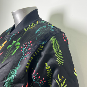 Custom Women's Letterman Varsity Baseball Jacket Wool Embroidery OEM Custom Logo Streetwear Fashionable Trending - Product Image 4