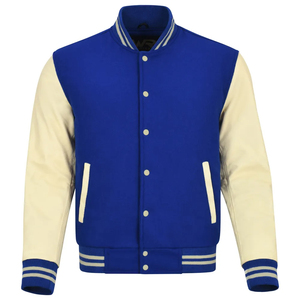 OEM Customize Varsity <b>Jacket</b> <b>Long</b> Sleeve Patch Chenille Embroidery Streetwear Letterman Varsity <b>Jacket</b> for <b>Men</b> - Product Image 1